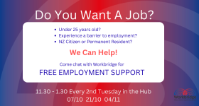 10 12 Every 2nd Thursday in the Hub 1105 2505 0806 2206 1