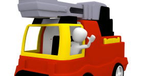 Cute Fire Engine v2