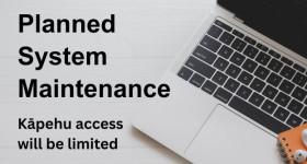 Planned System Maintenance. Kapehu will be limited.